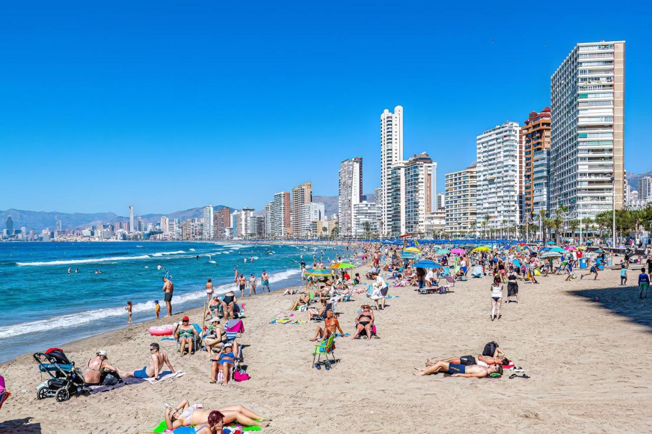 Gemelos Levante Beach Apartments Benidorm Exterior foto